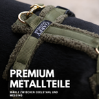 Teddy Hundegeschirr 'Olive'