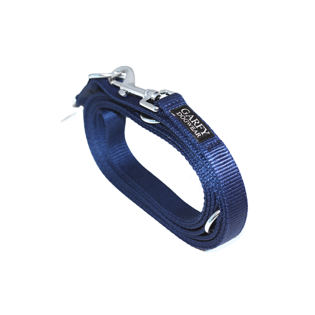 Hundeleine Basic Indigo