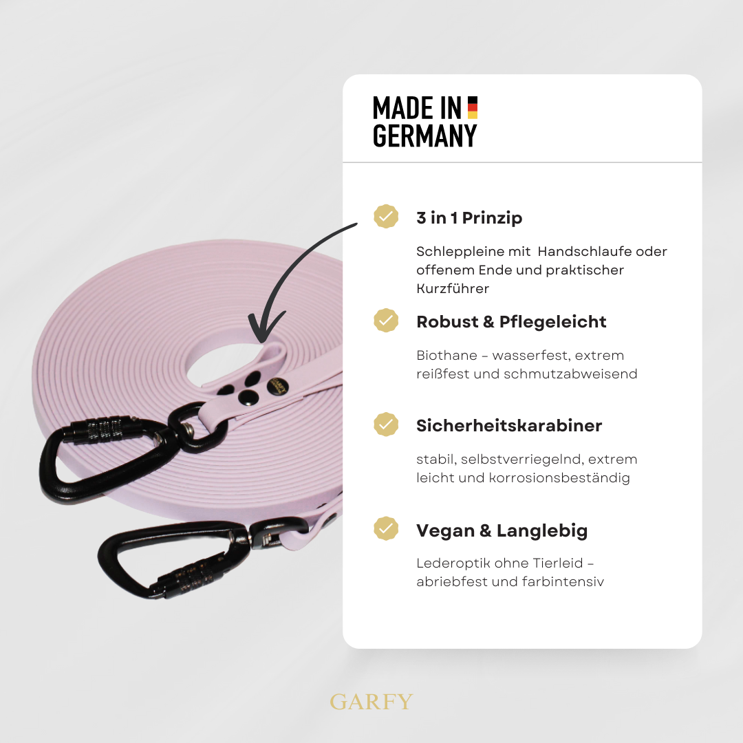 Biothane® Schleppleine Trio