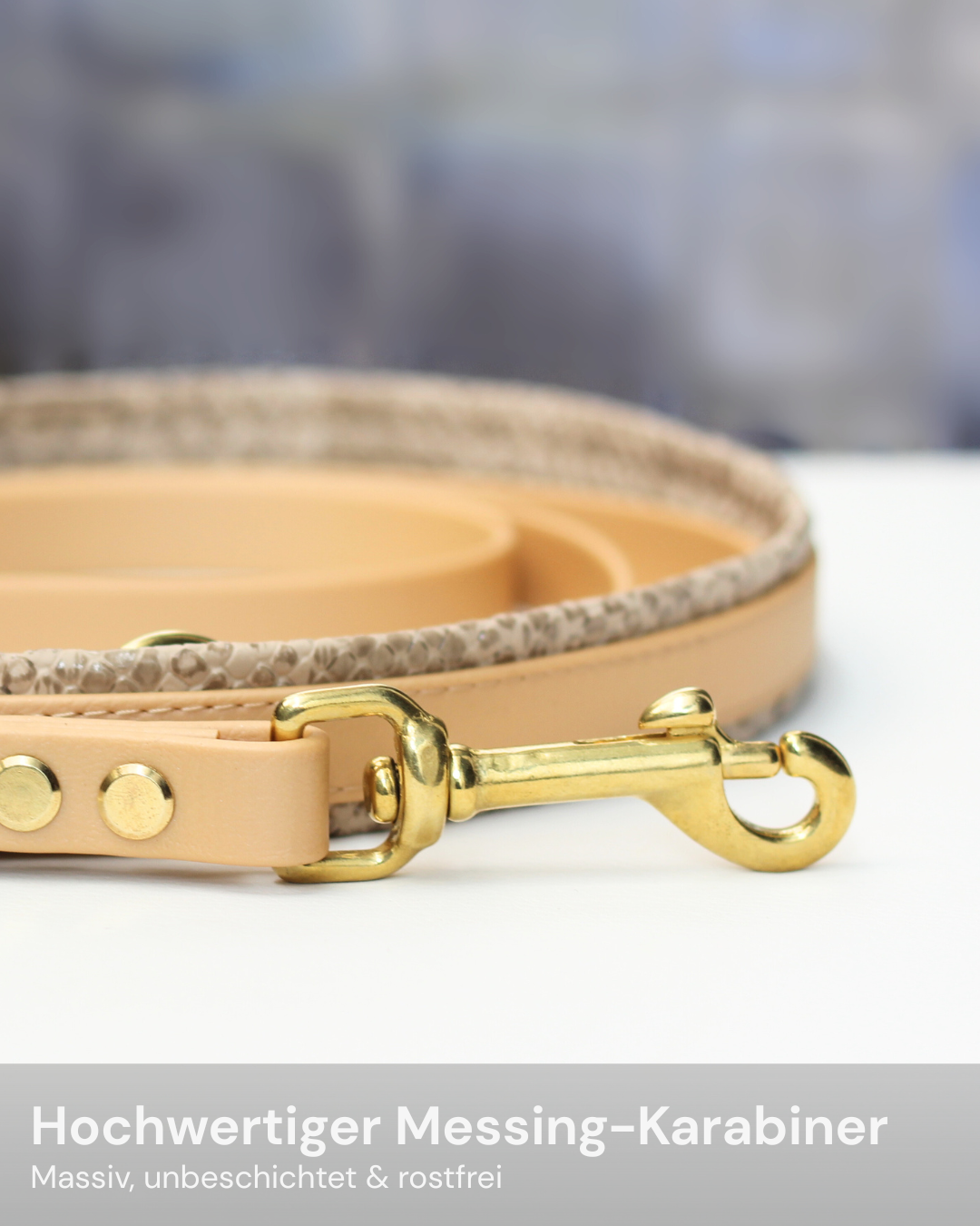 Biothane Hundeleine Aura Sand