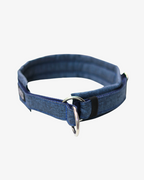 Zugstopp Halsband Denim