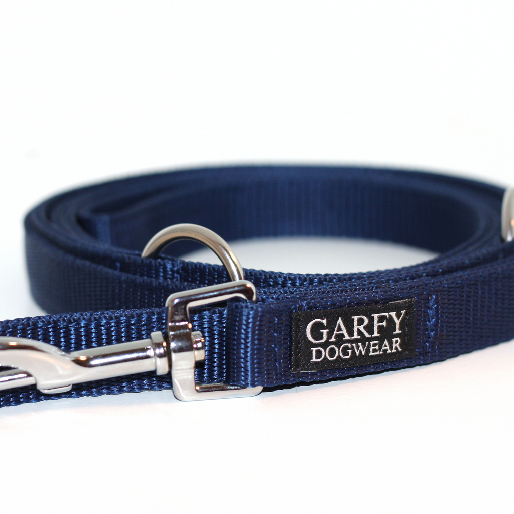 Hundeleine Basic Indigo